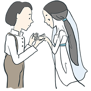 結婚式 指輪交換 イラスト Kekkonshiki Infotiket Com