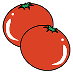 トマトの日のイラスト